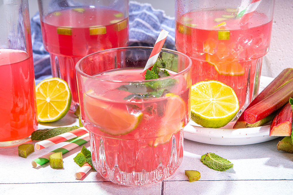 Rhubarb Soda