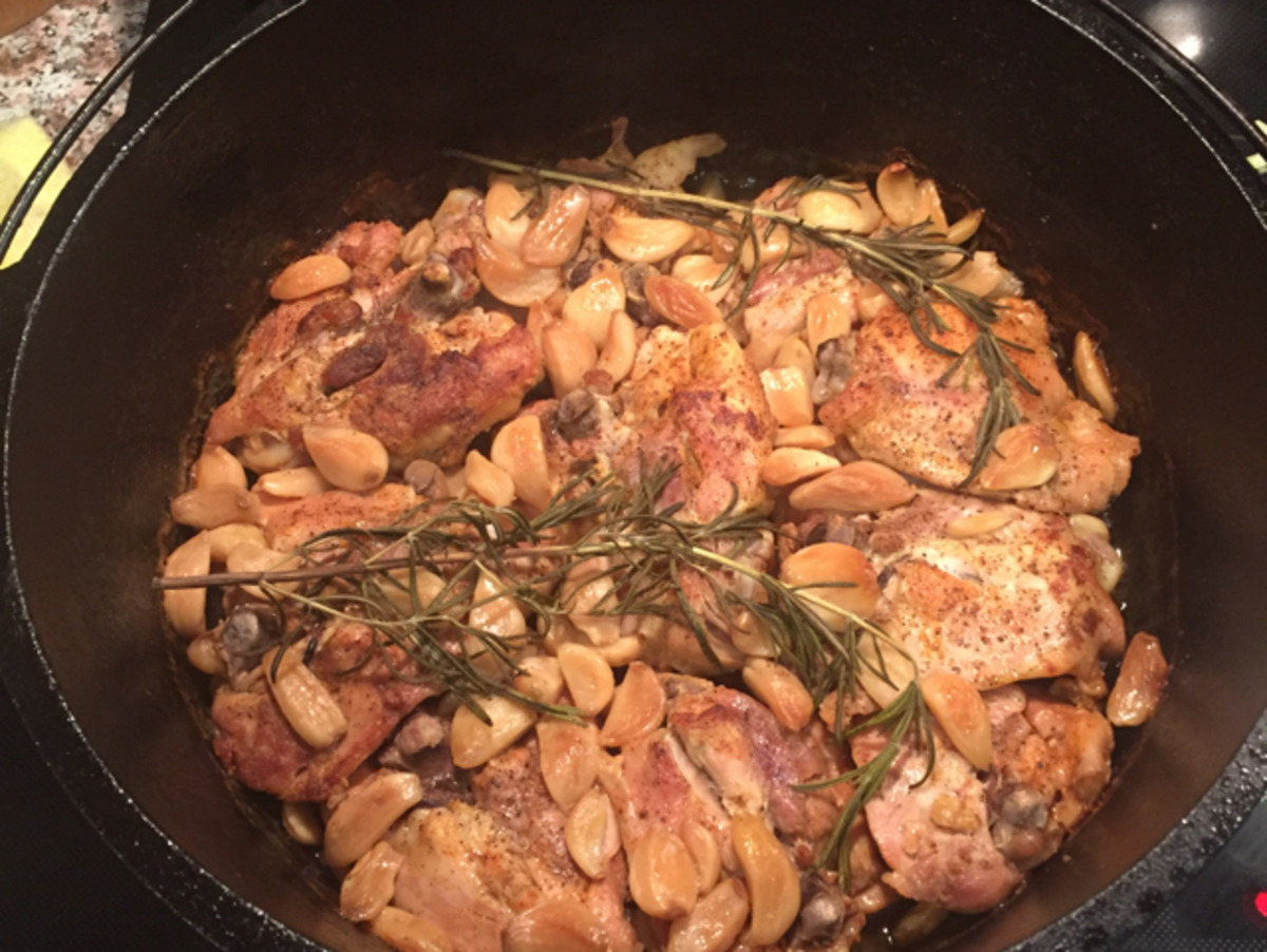 Good Eats 40 Cloves And A Chicken (Alton Brown)