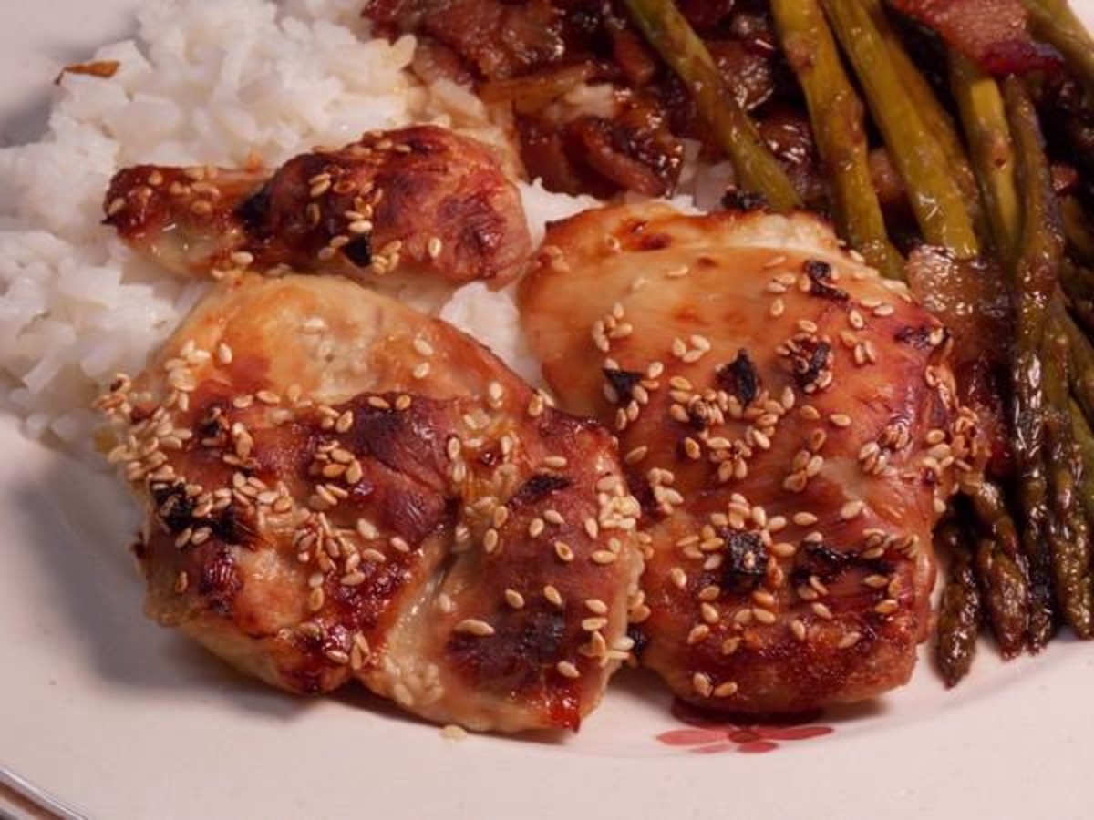 Honey Sesame Glaze For Roast Chicken