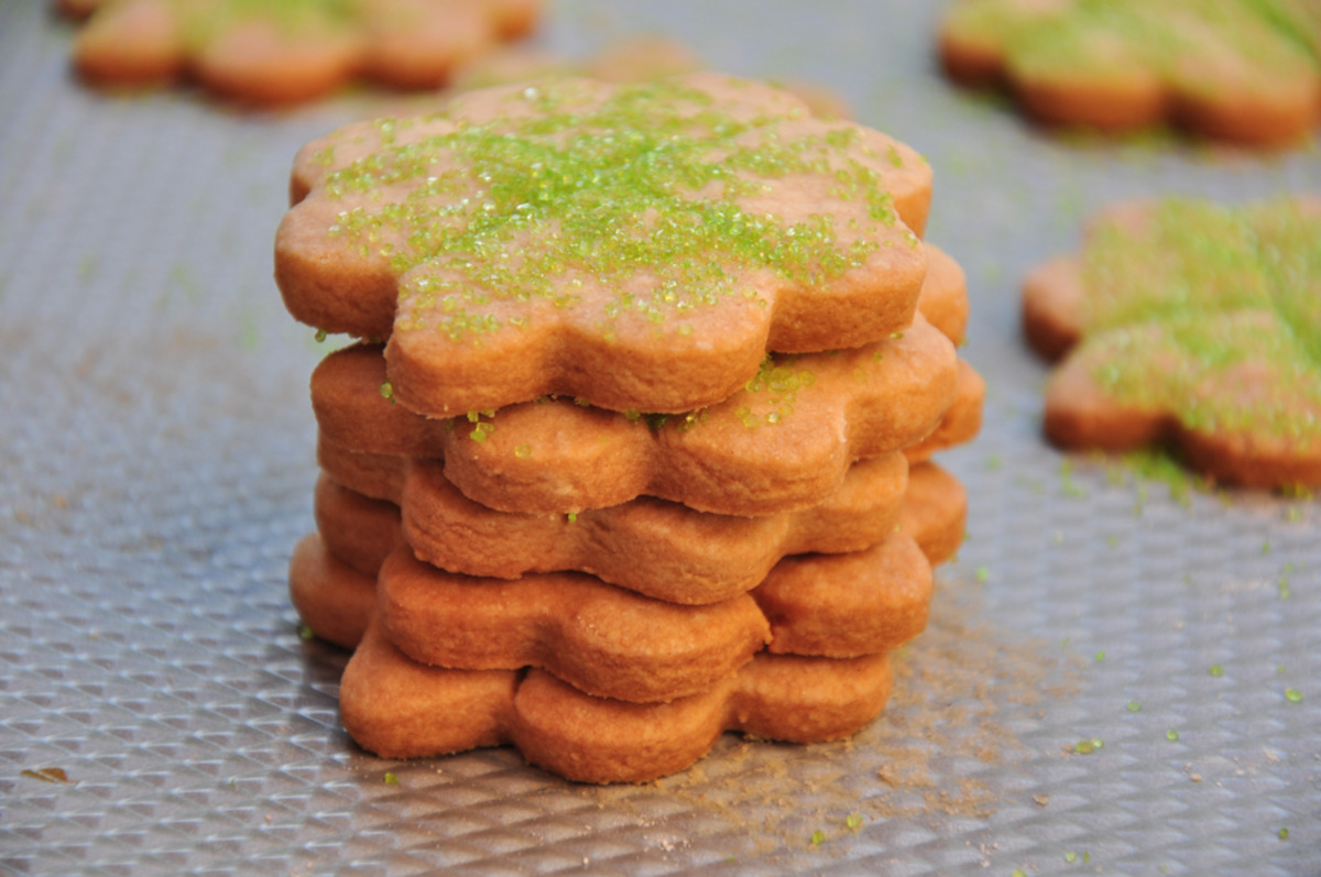 St. Patrick'S Shamrock Cookies