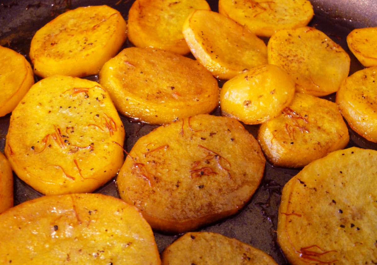Saffron Potatoes
