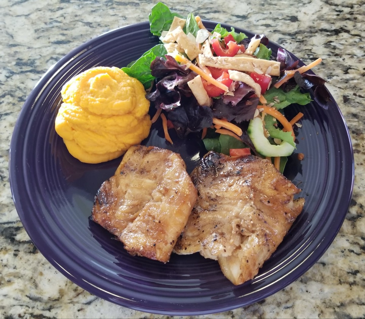 Grilled Copper River Cod