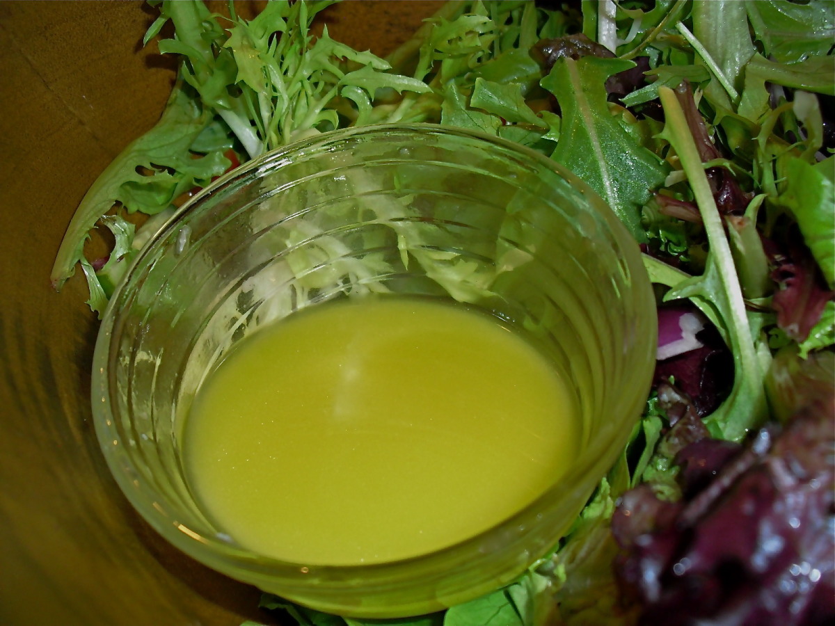 Lemon Garlic Dressing -Mediterranean