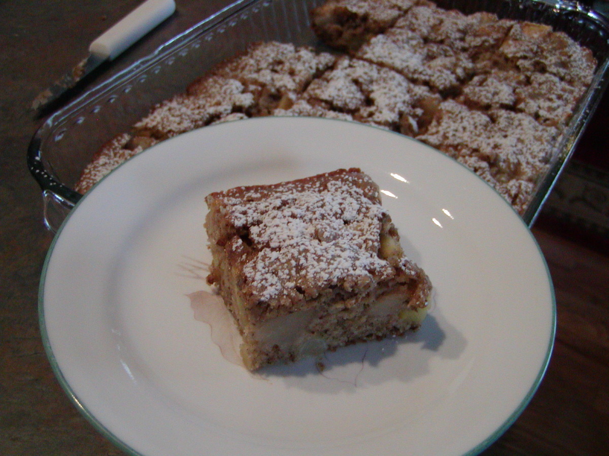 Healthy Apple Pear Cake