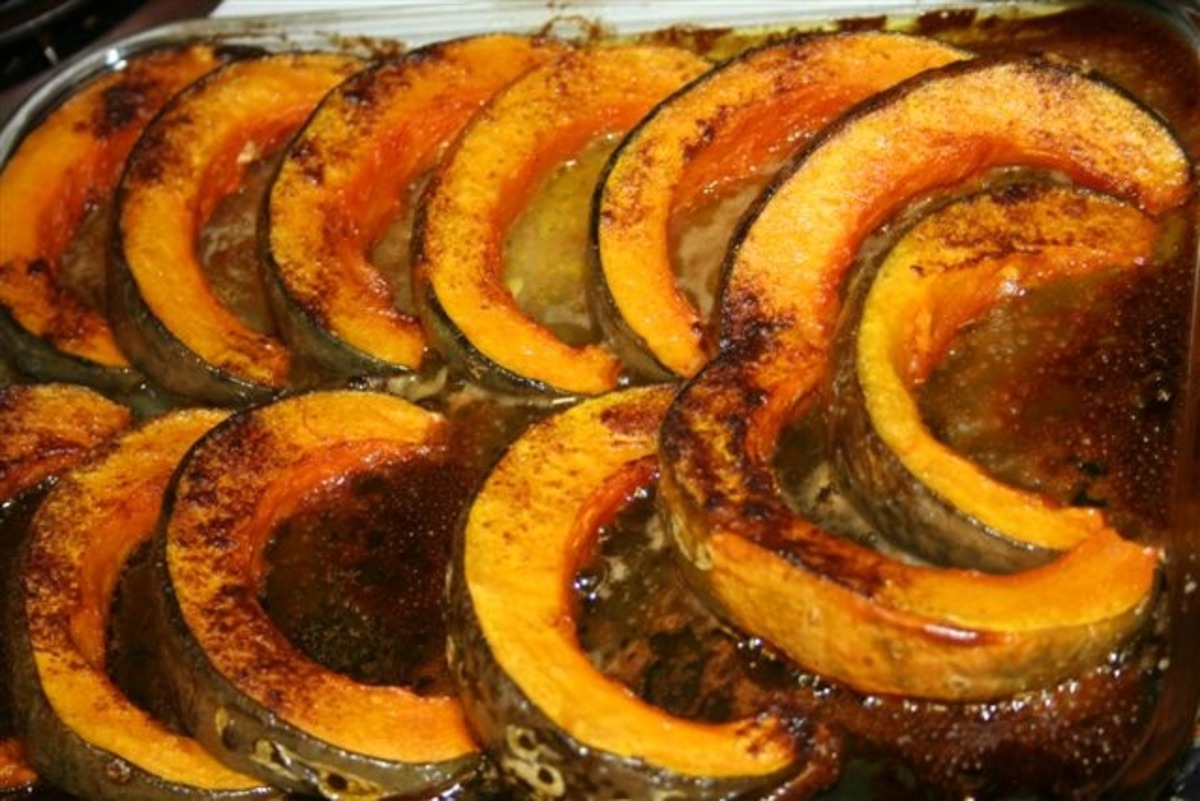 Baked Pumpkin Slices