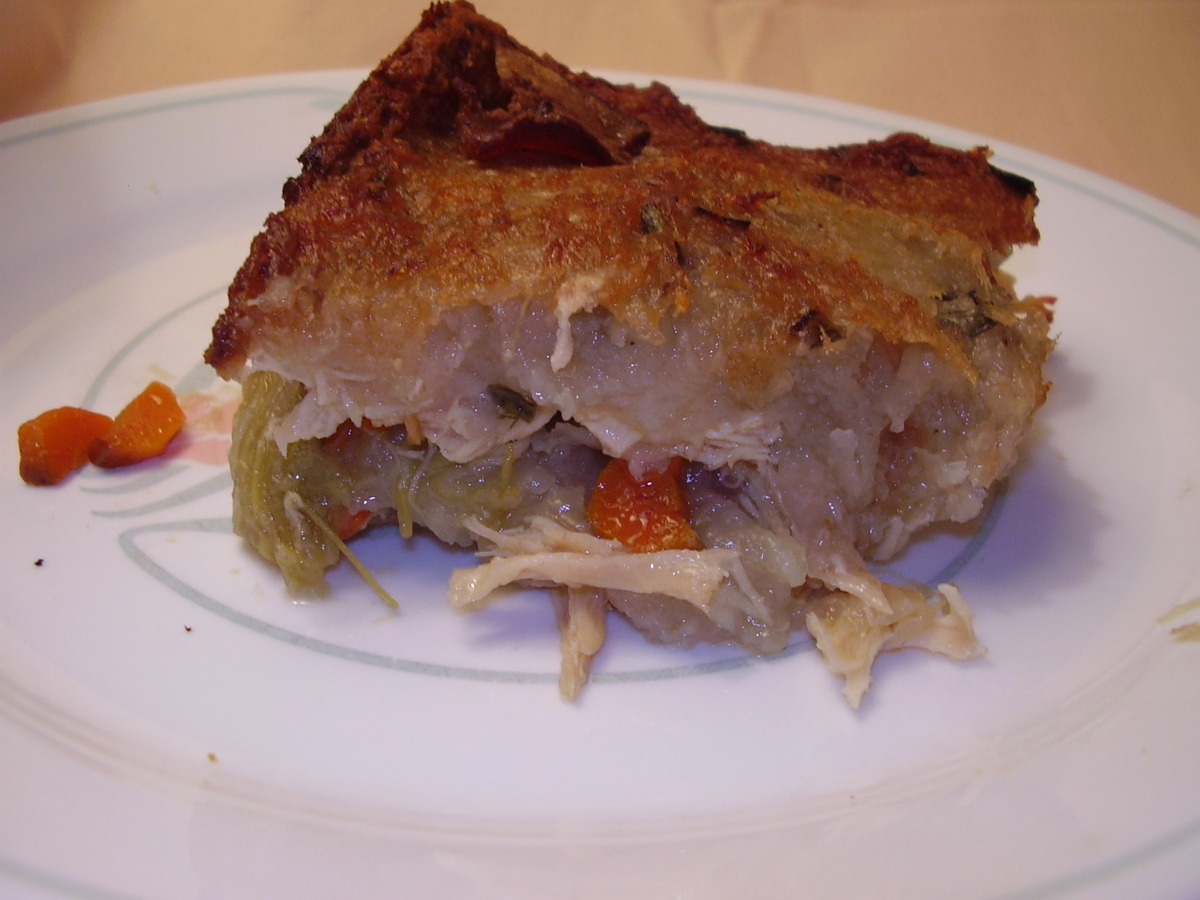 Rappy Pie  (Acadian Food)