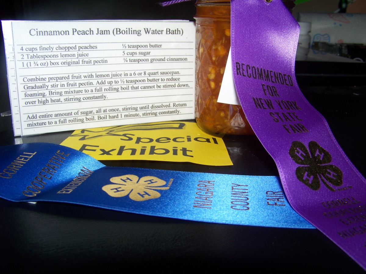 Cinnamon Peach Jam (Water Bath)