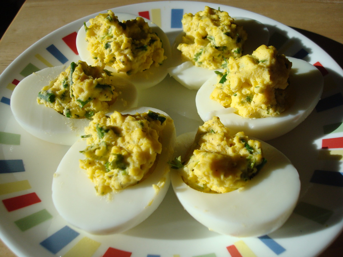 Dill Deviled Eggs