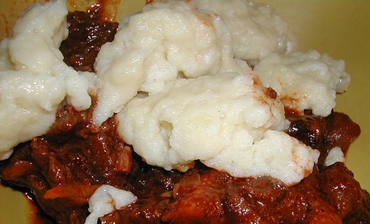 Galuska For Stew (Dumplings)