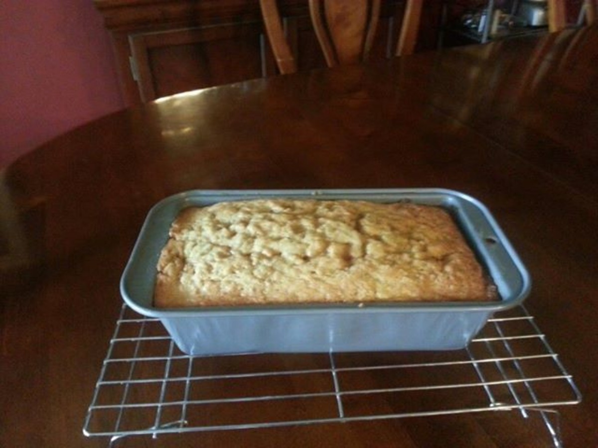 Banana Peach Bread