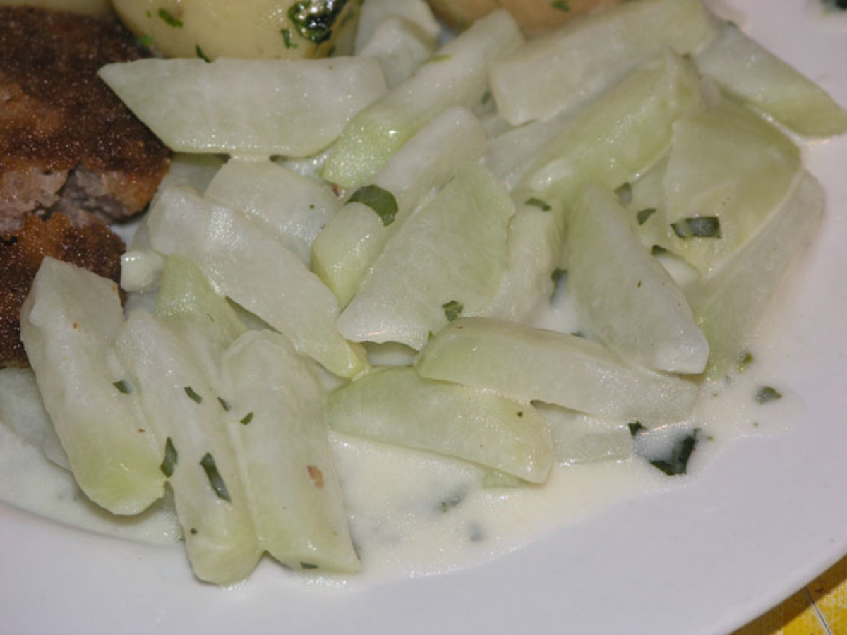North Croatian Kohlrabi Stew (Koloraba Cuspajz)