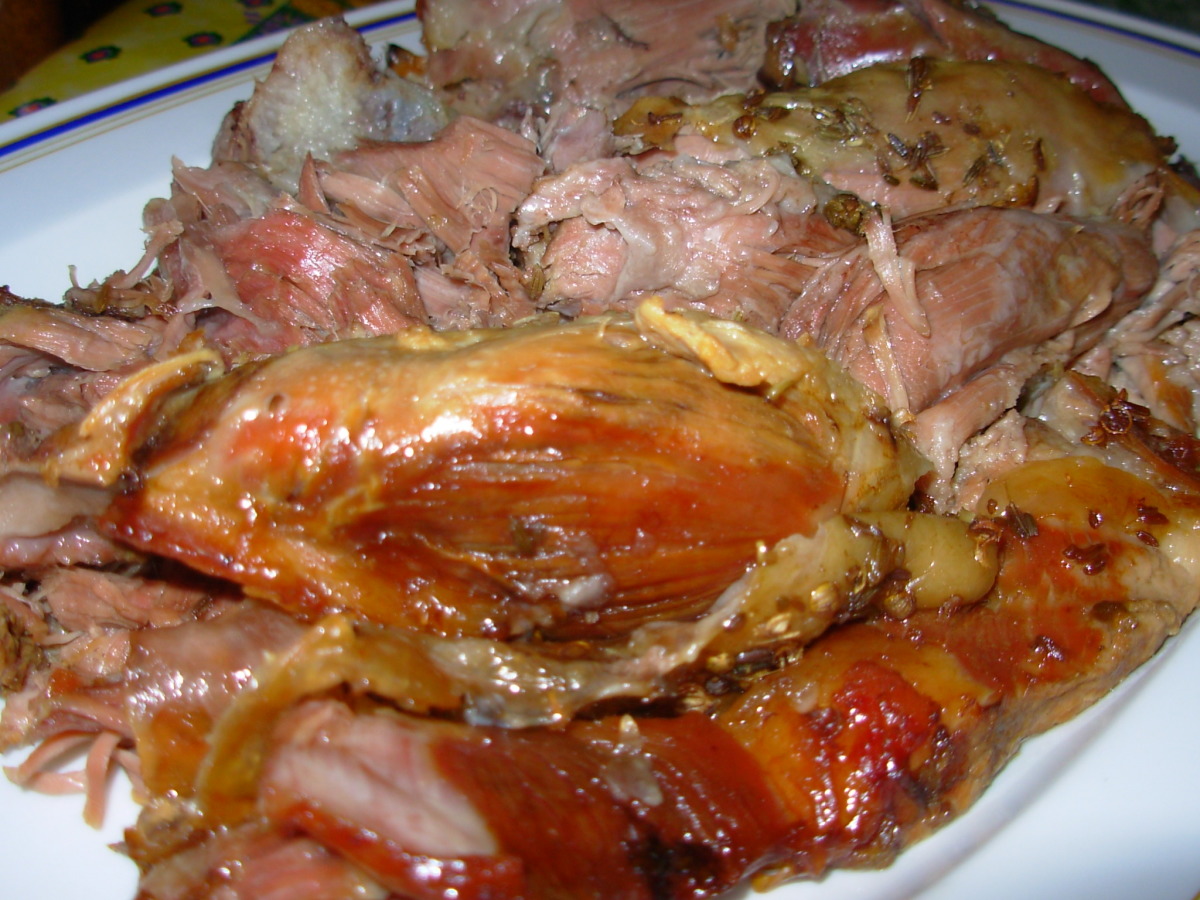 Aromatic Leg Of Lamb