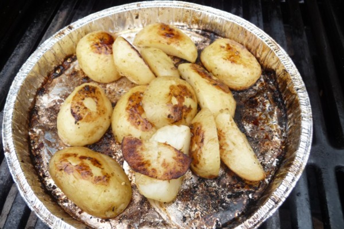 Greek Lemon Roasted Potatoes