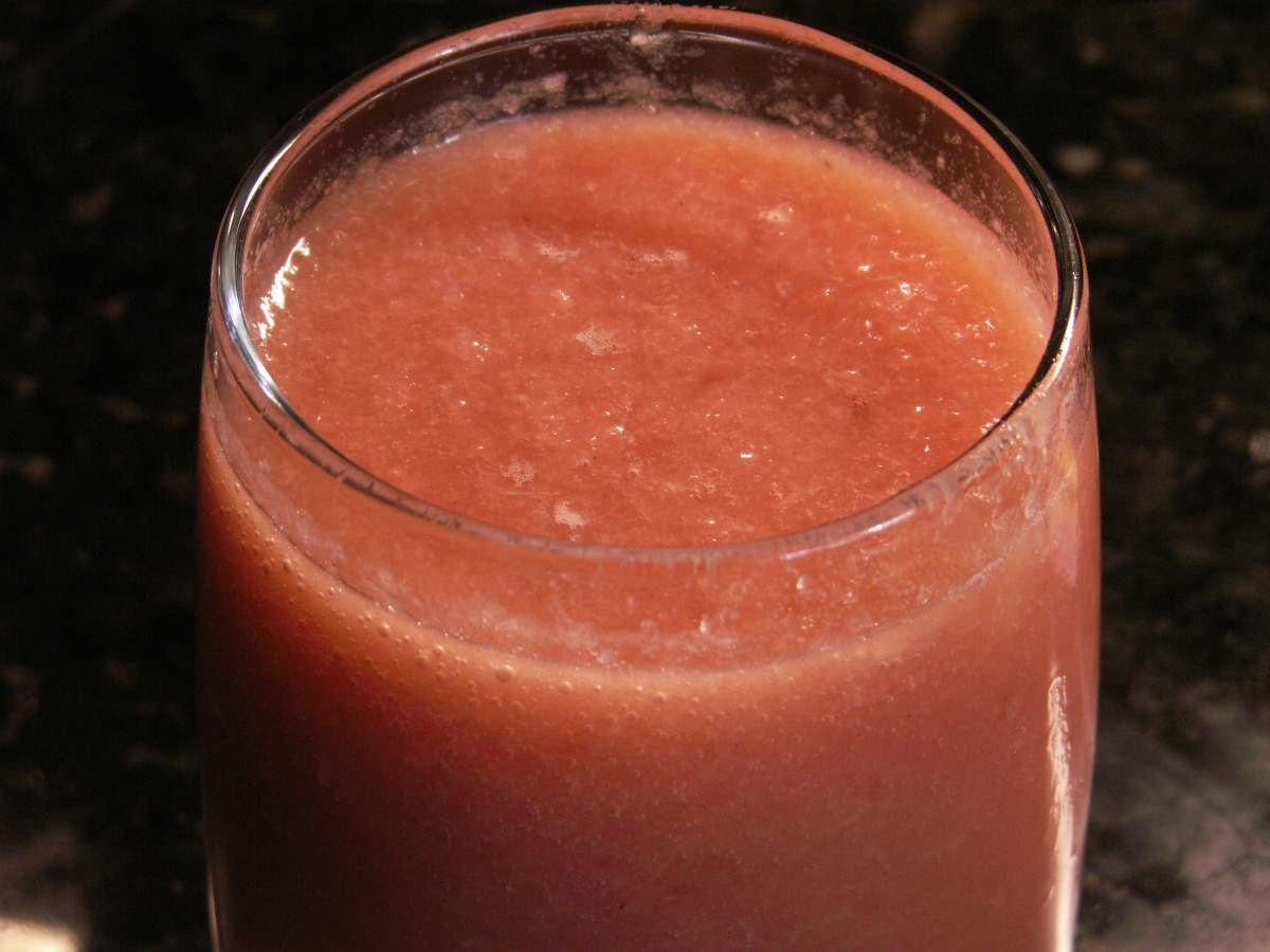 Pineapple, Watermelon & Strawberry Slushes