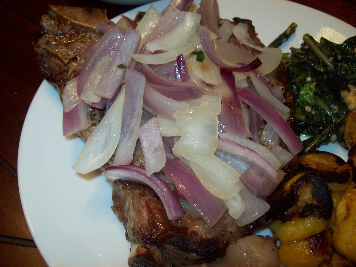 Belize Style Steak And Onions