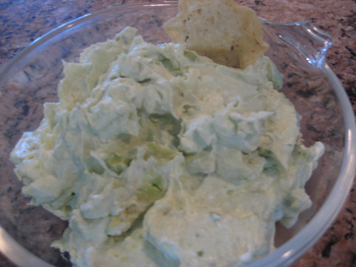 Avocado-Cream Cheese Dip