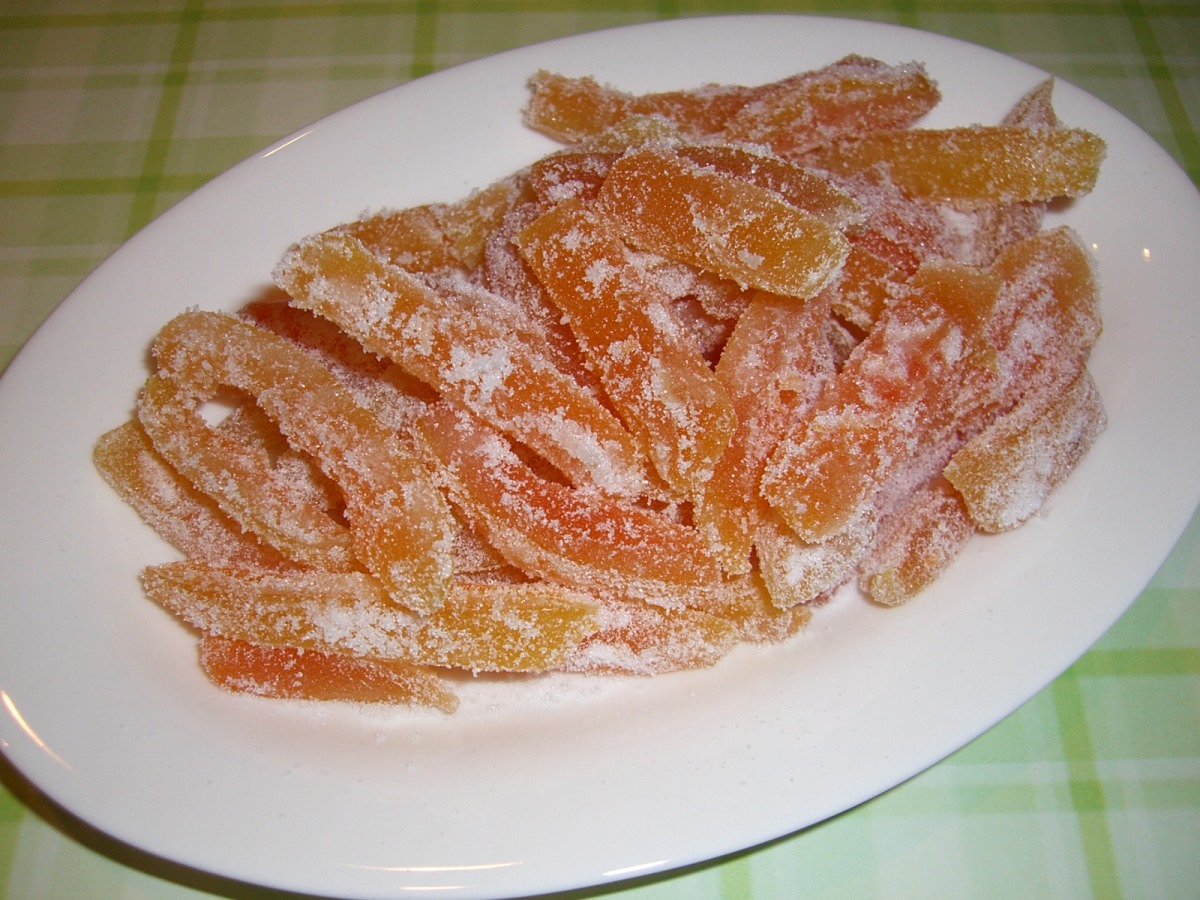 Candied Grapefruit Peel