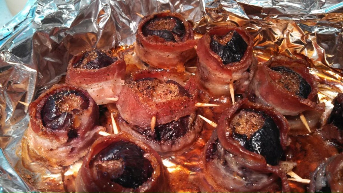 Bacon Wrapped Figs