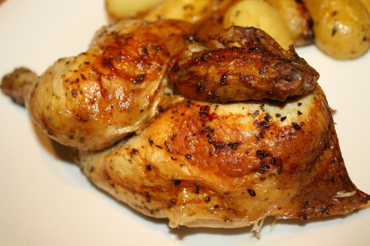 Roasted Greek Style Chicken