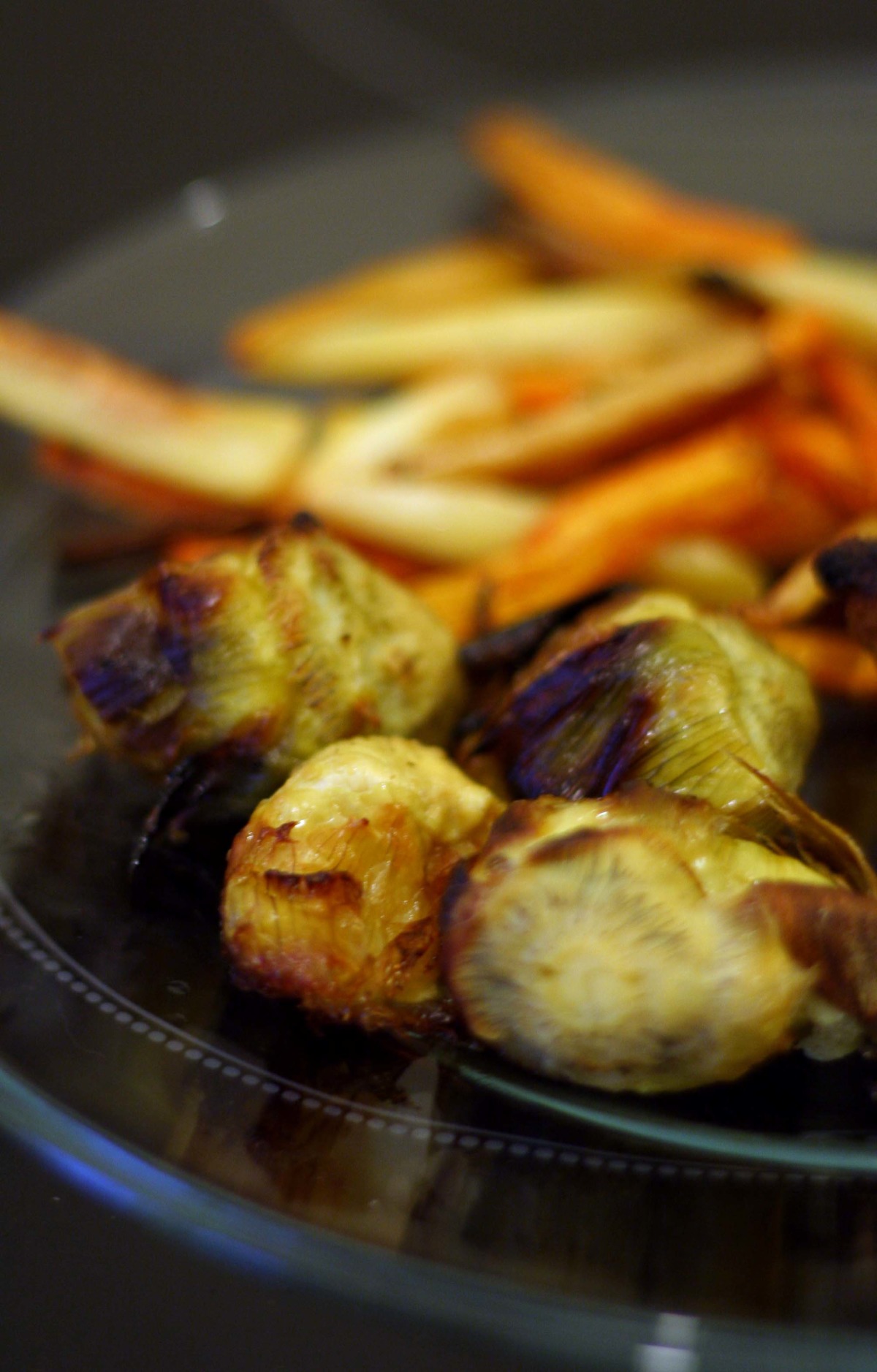Plain Roasted Artichoke Hearts