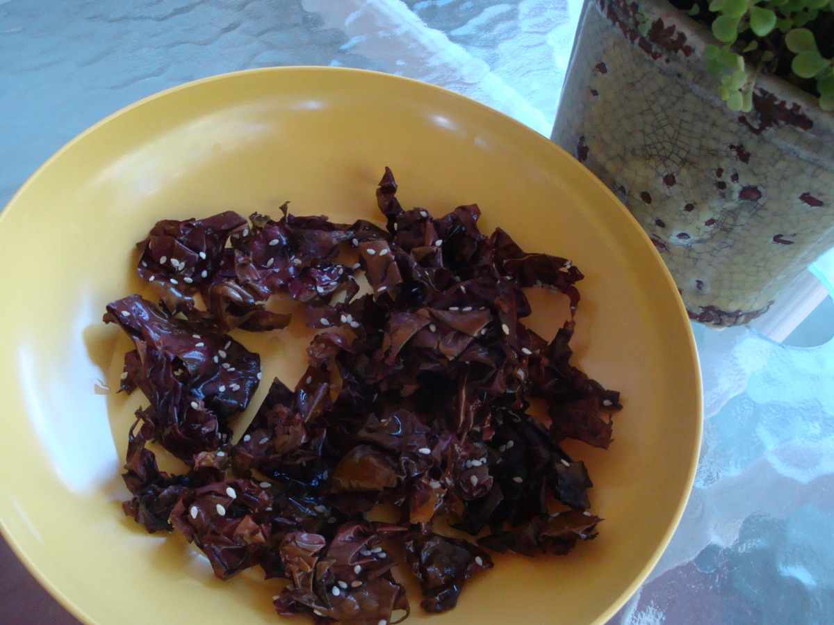 Crispy Dulse Chips For Sea Vegetable Lovers