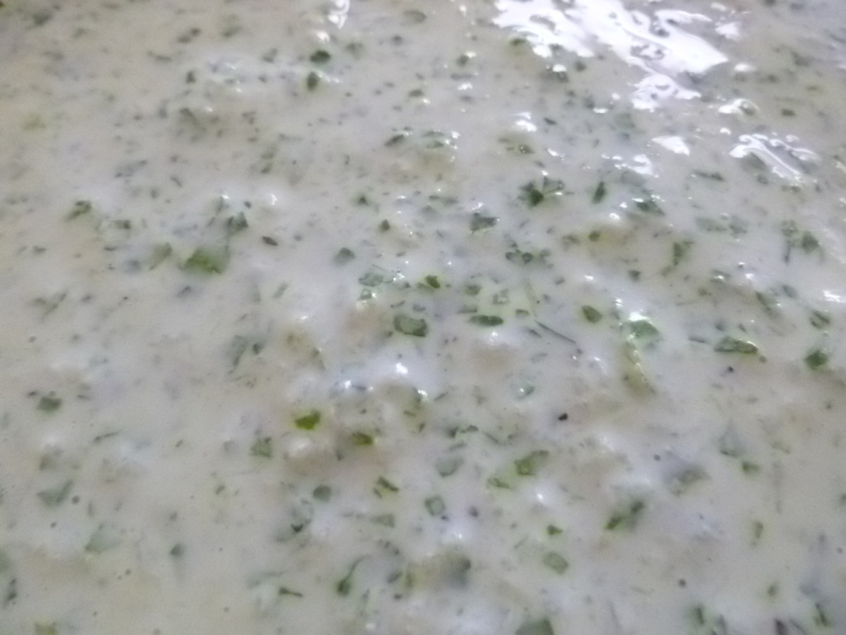 Cucumber Dip With Fresh Dill
