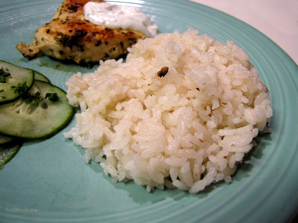 Simple Garlic Rice