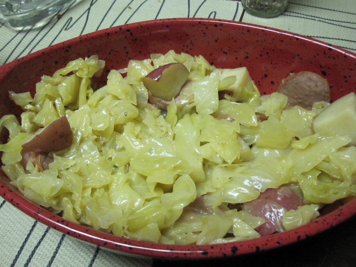 Cabbage With Potatoes