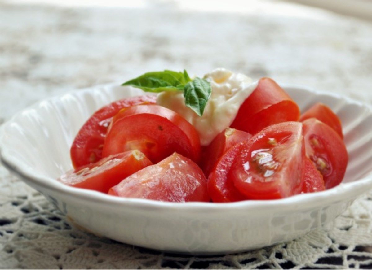 Tomatoes In Mayonnaise