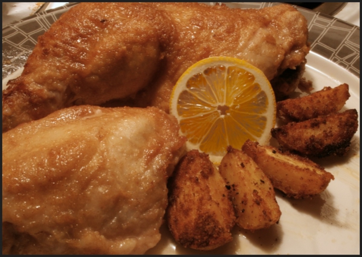 Chicken In Honey-Lemon Sauce