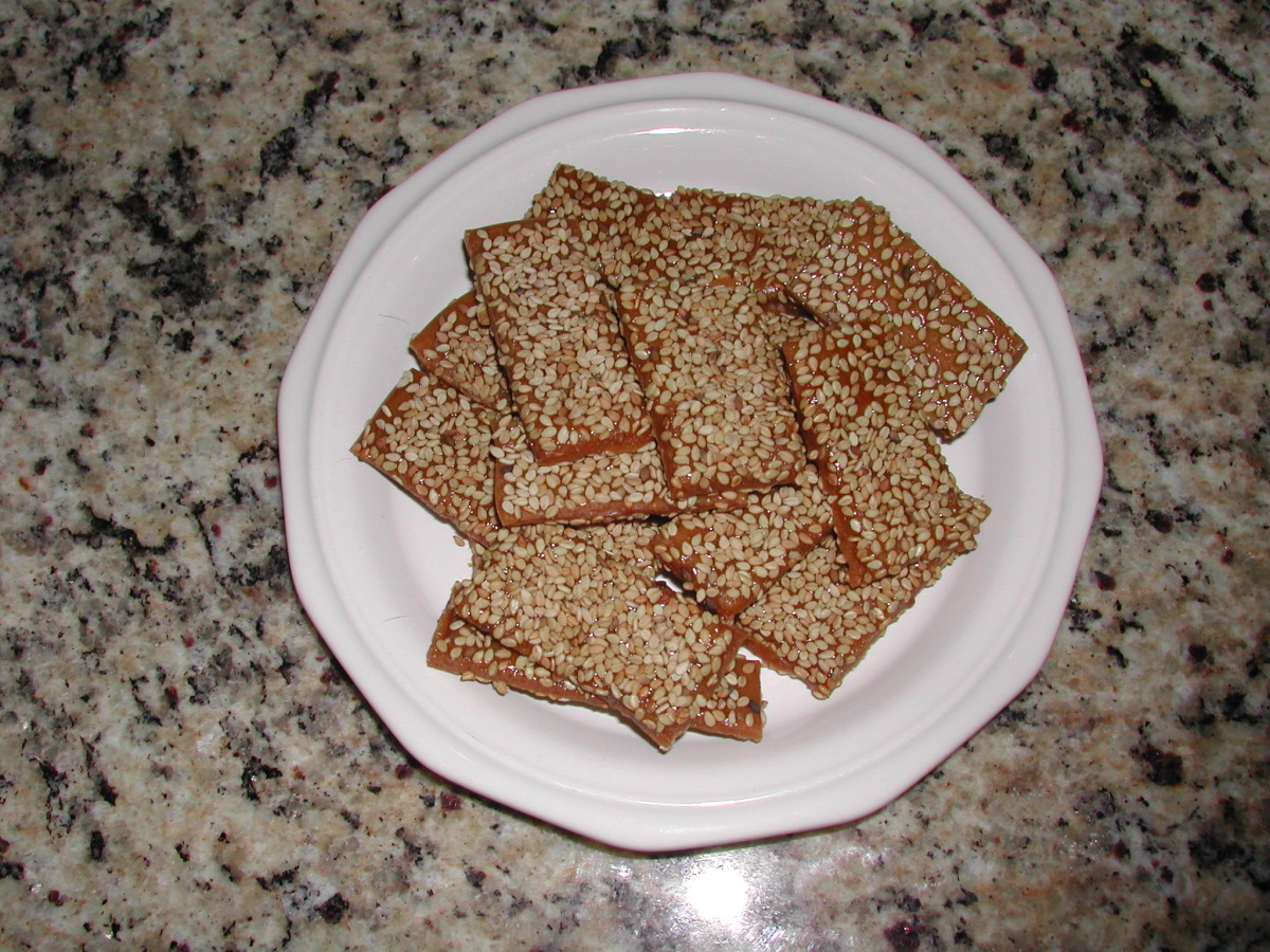 Sesame Toffee
