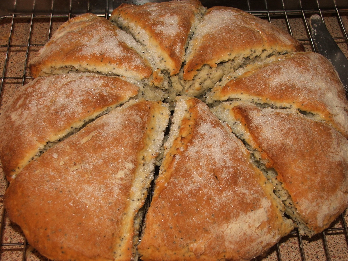 Lemon Poppy Seed Scones