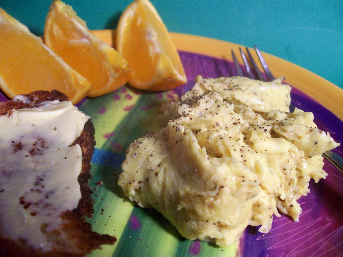 Super Easy Scrambled Eggs
