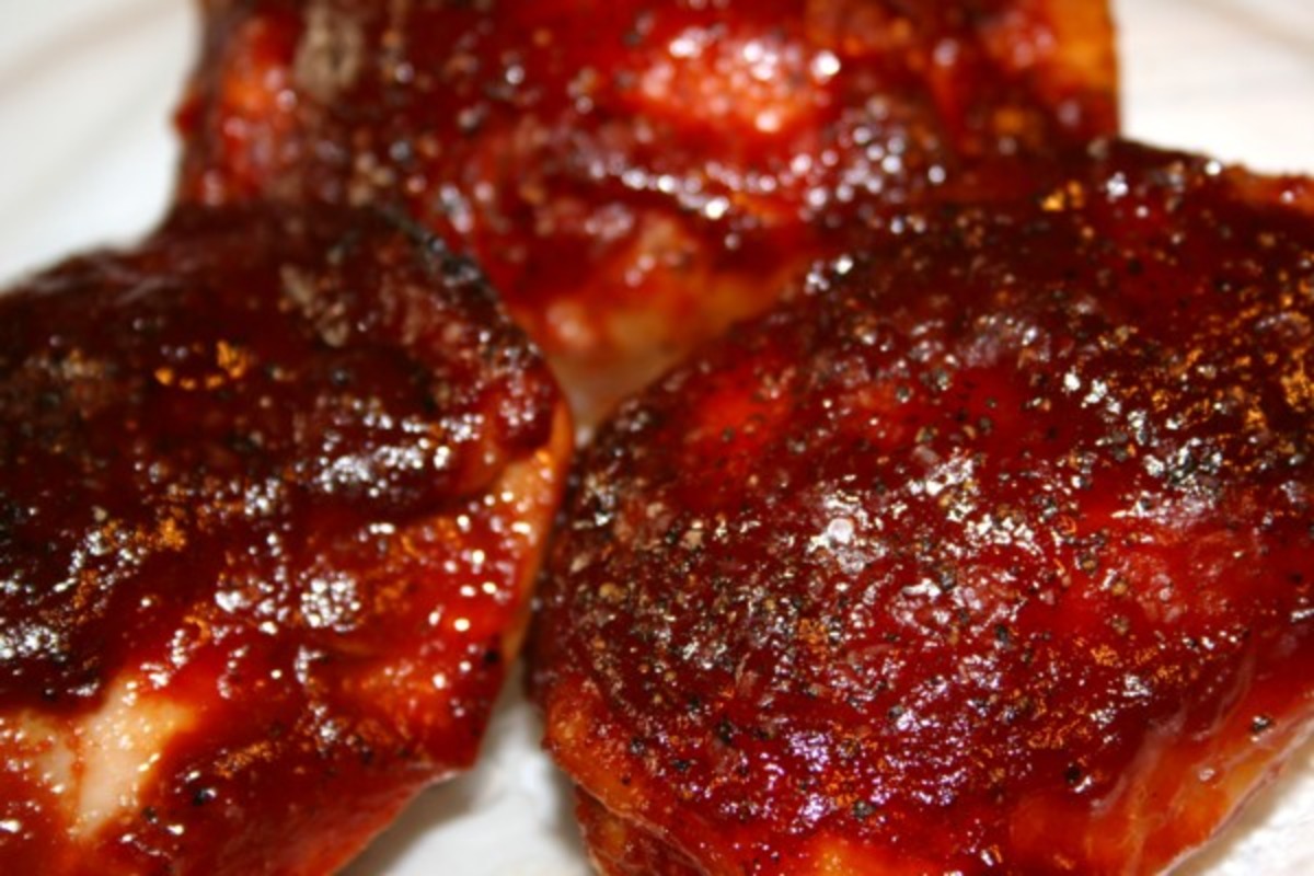 Easiest Barbecued Chicken ( 2 Ingredients)