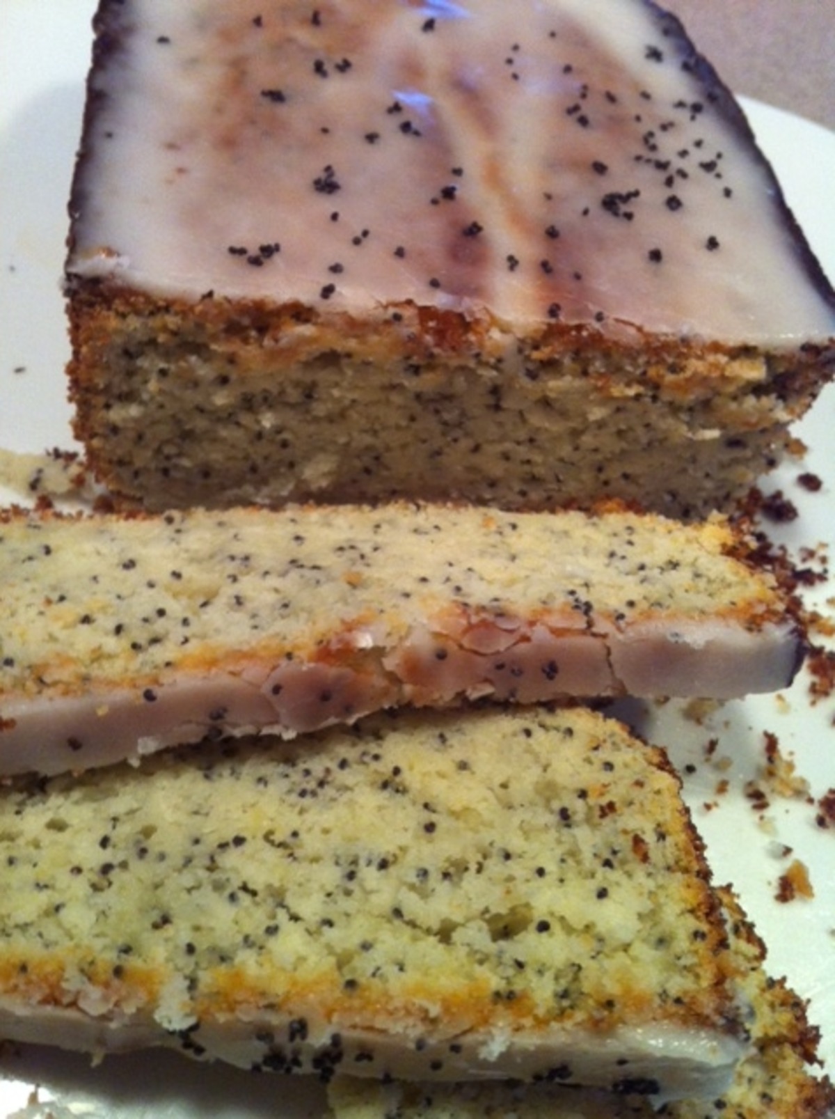 German Lemon Poppy Seed Cake