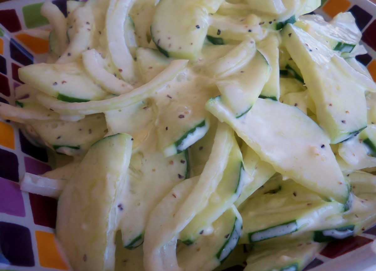 Fresh Cucumber Salad