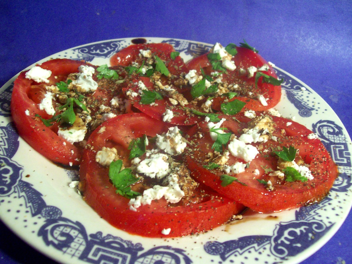 Tomatoes With Feta Cheese