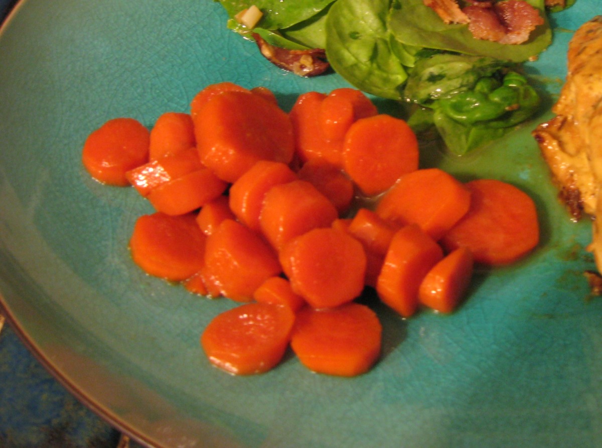 Lightly Glazed Carrots