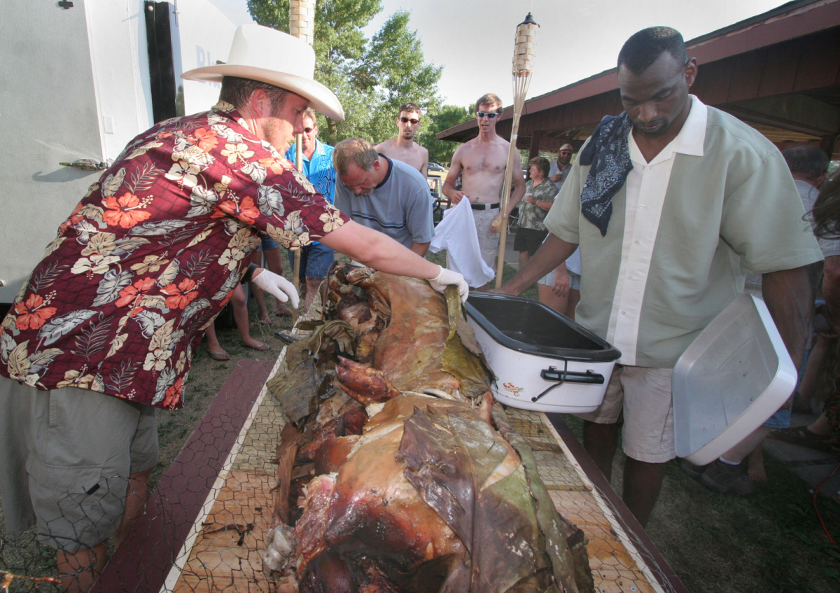 Earth Oven Roast Pig