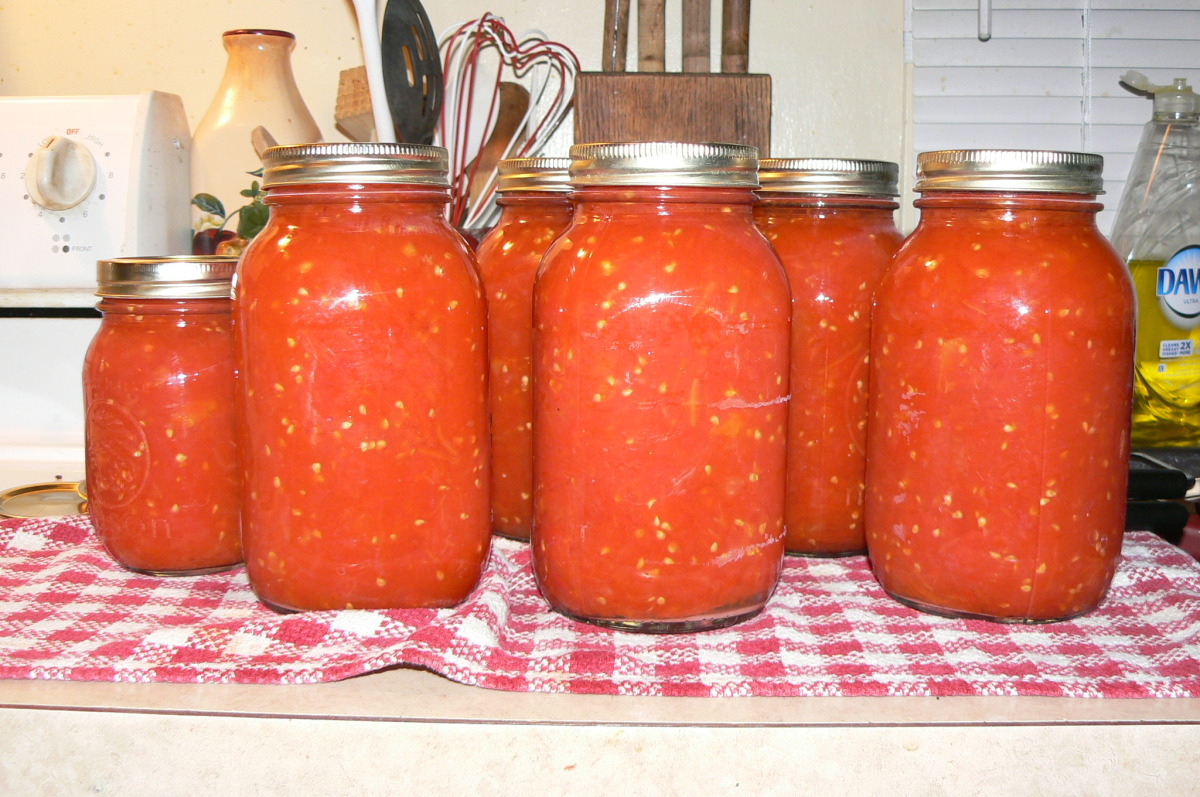 Crushed Tomatoes (Canning)