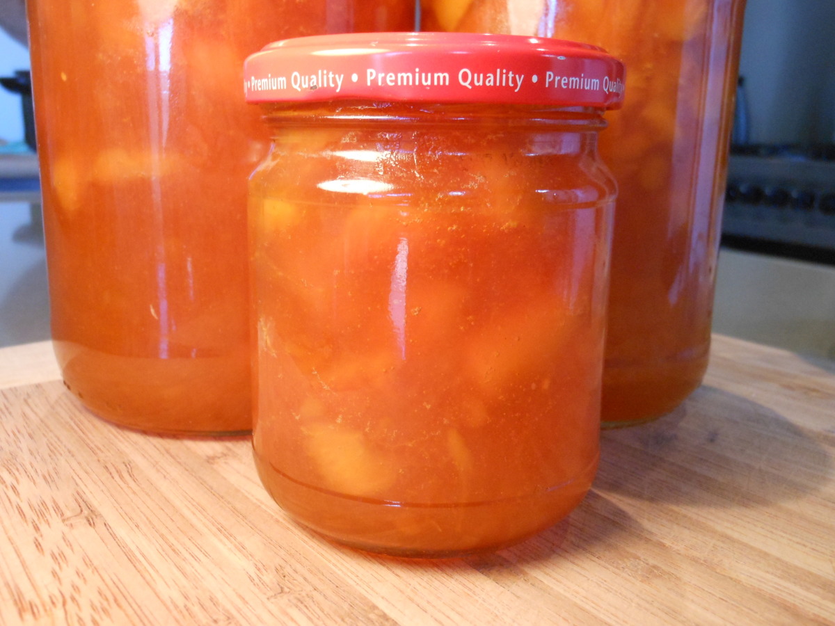 Dried Apricot And Pumpkin Jam