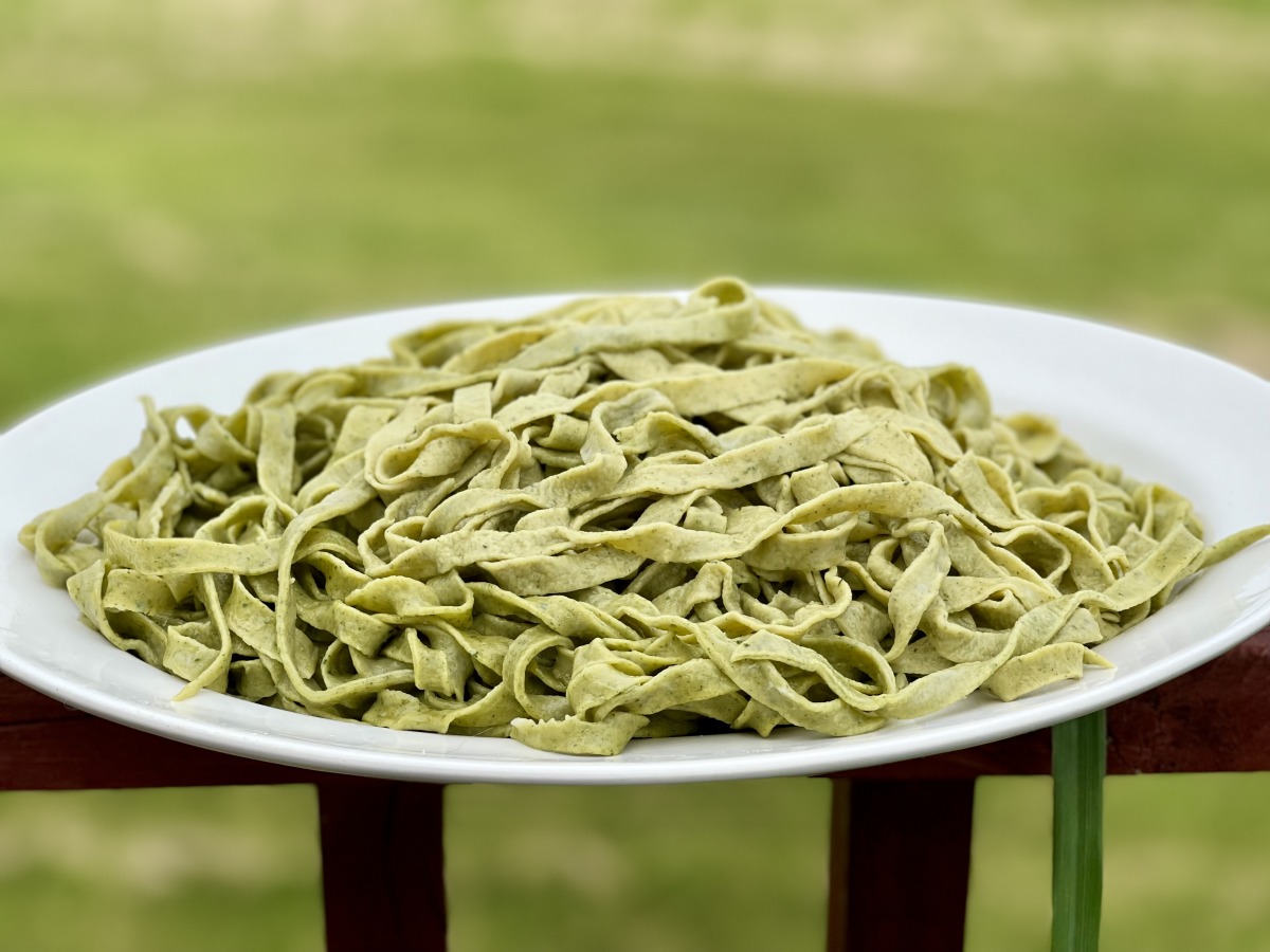 Basil Pasta Noodles